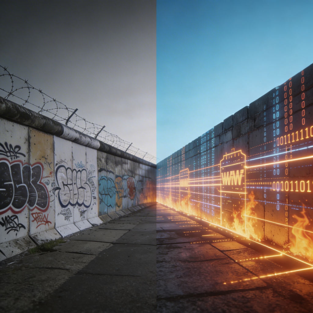 La nueva guerra fra del muro de berln al muro