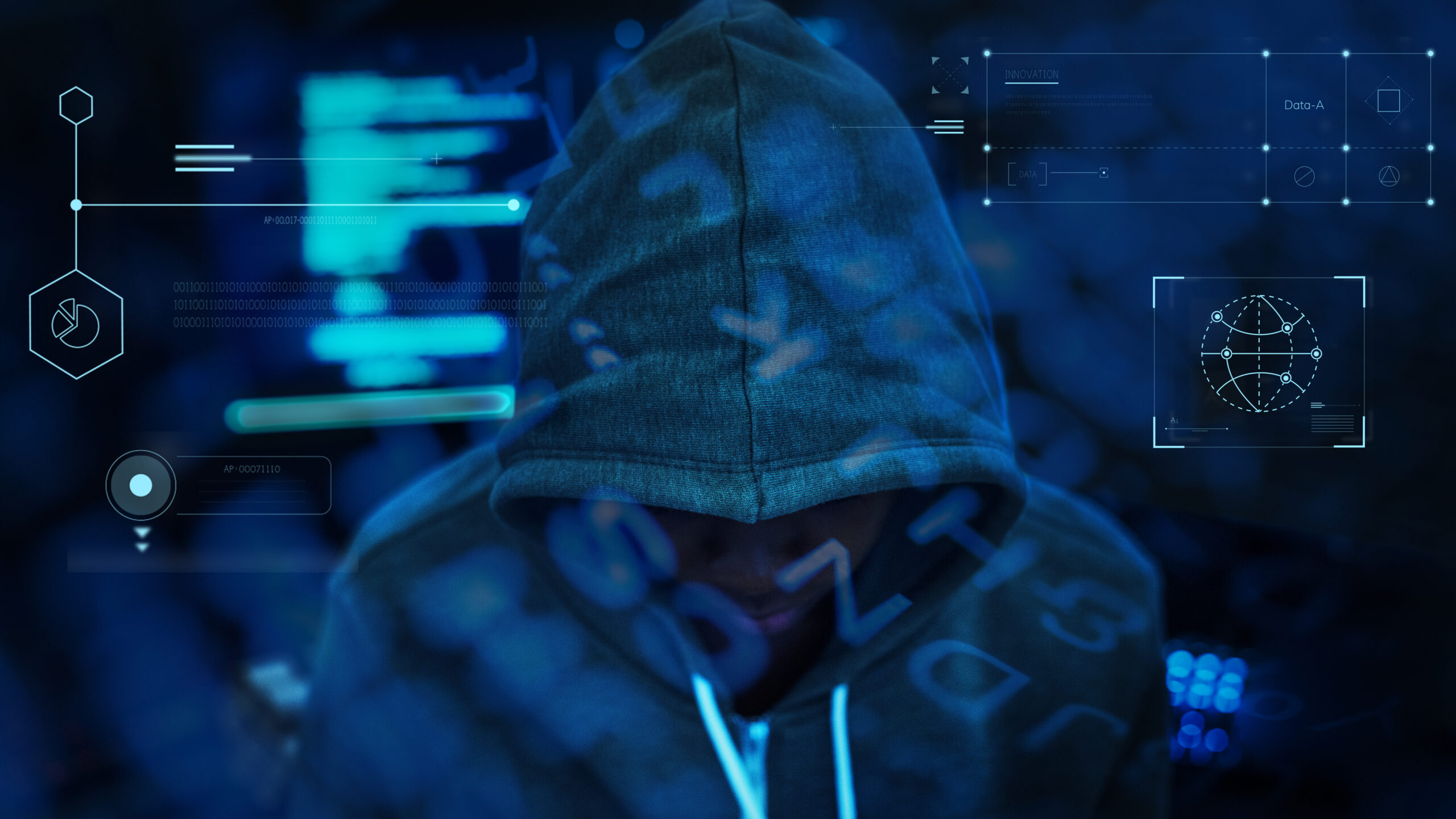 Ciberseguridad en la era de la IA: nuevos riesgos para las organizaciones y cómo prepararse 1 hacker working darkness scaled